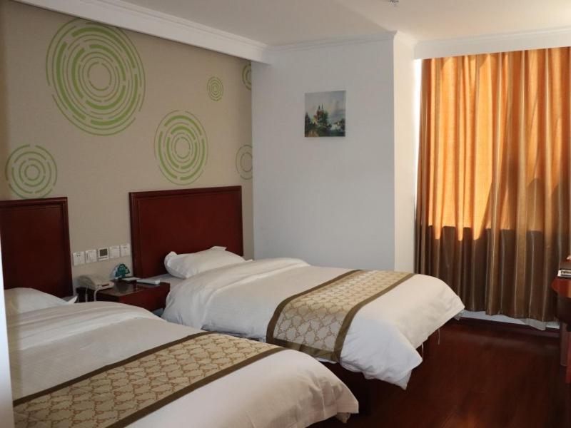 GreenTree Inn TianJin Meijiang Convention&Exhibition Center Express Hotel Buitenkant foto