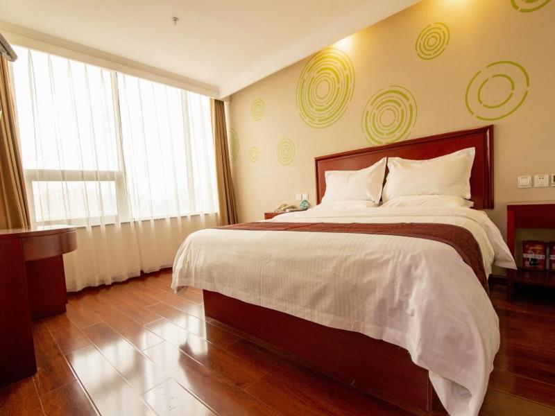 GreenTree Inn TianJin Meijiang Convention&Exhibition Center Express Hotel Buitenkant foto
