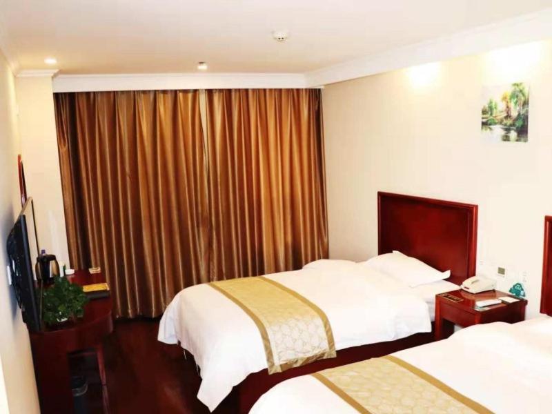 GreenTree Inn TianJin Meijiang Convention&Exhibition Center Express Hotel Buitenkant foto