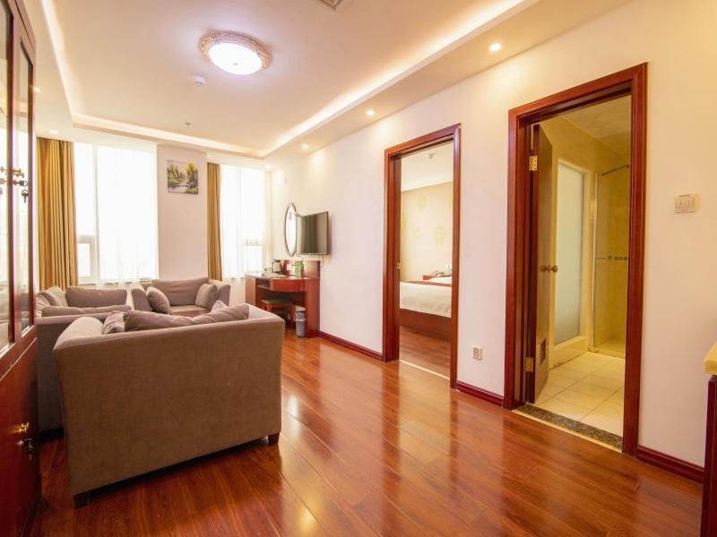 GreenTree Inn TianJin Meijiang Convention&Exhibition Center Express Hotel Buitenkant foto