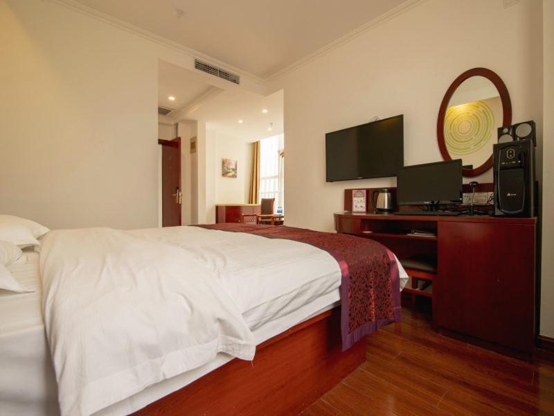 GreenTree Inn TianJin Meijiang Convention&Exhibition Center Express Hotel Buitenkant foto