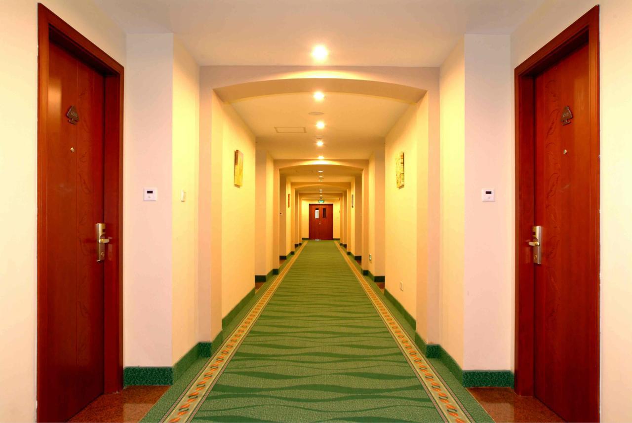 GreenTree Inn TianJin Meijiang Convention&Exhibition Center Express Hotel Buitenkant foto