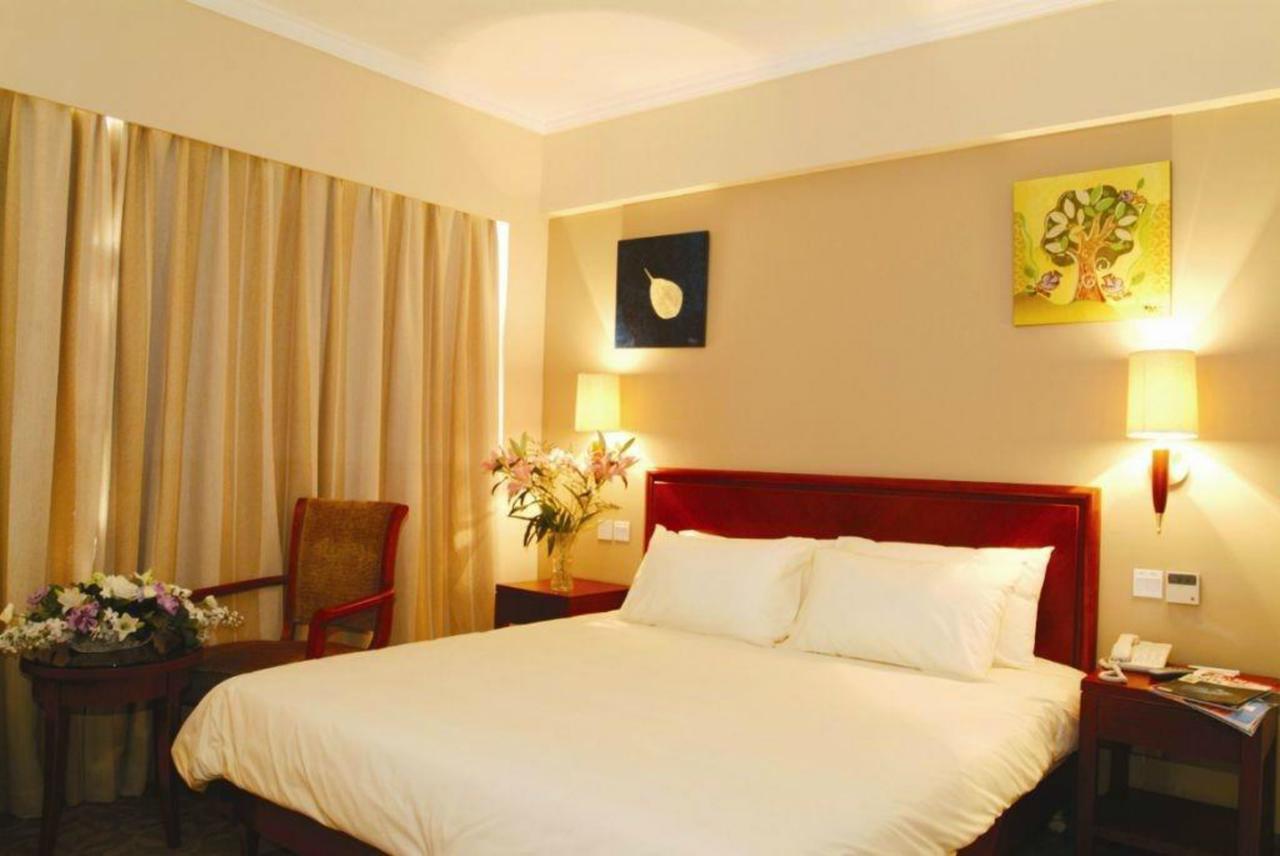 GreenTree Inn TianJin Meijiang Convention&Exhibition Center Express Hotel Buitenkant foto