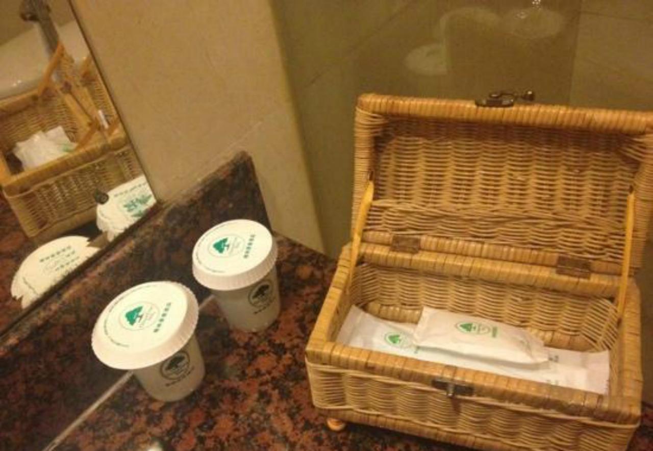 GreenTree Inn TianJin Meijiang Convention&Exhibition Center Express Hotel Buitenkant foto