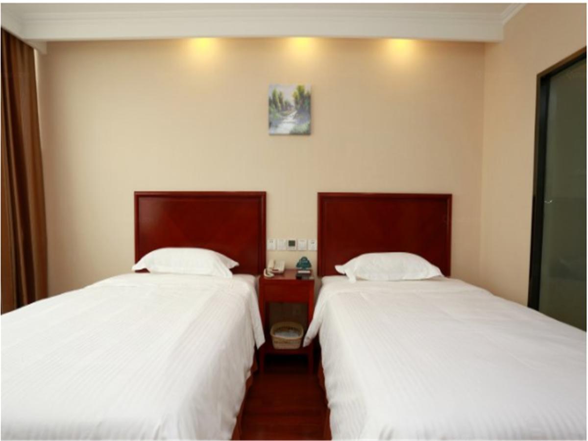 GreenTree Inn TianJin Meijiang Convention&Exhibition Center Express Hotel Buitenkant foto