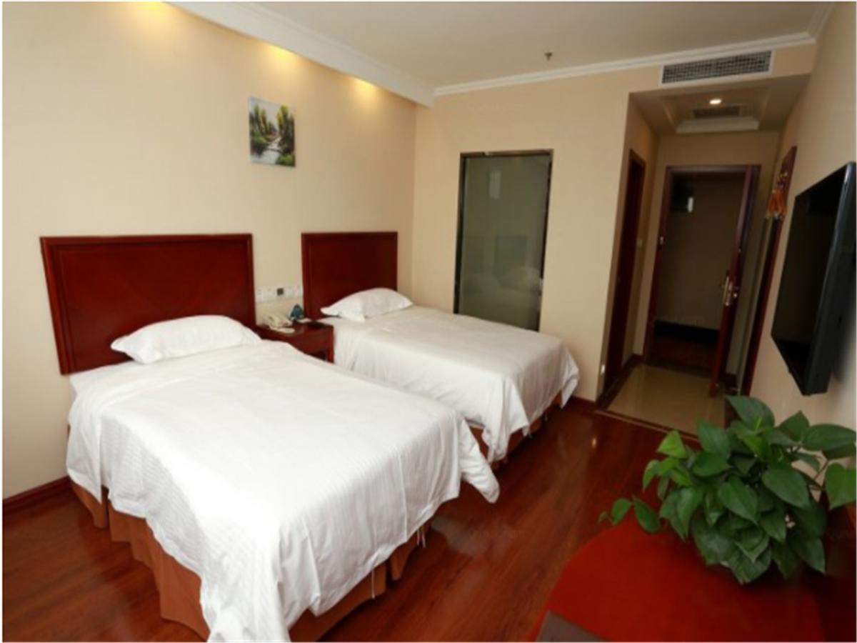 GreenTree Inn TianJin Meijiang Convention&Exhibition Center Express Hotel Buitenkant foto